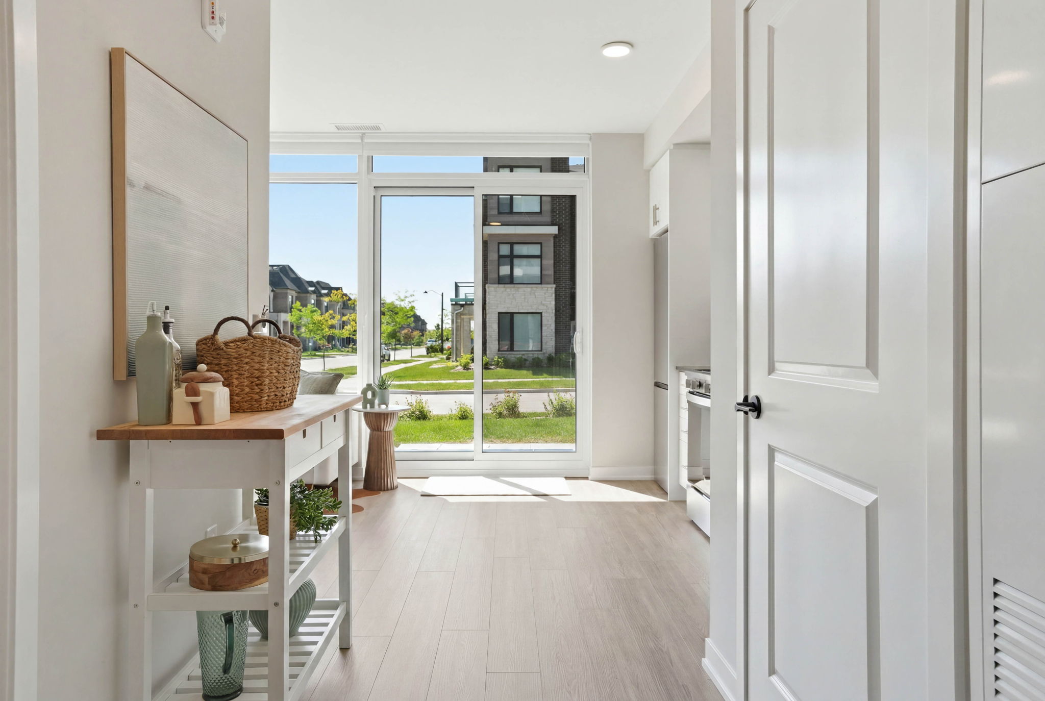 Private balcony
