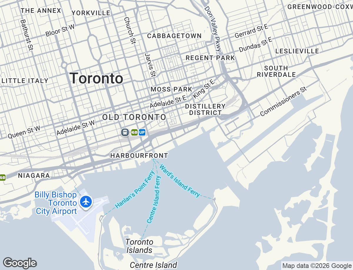 Map of 15 Richardson Street, Toronto, ON M5A 0Y5, Canada