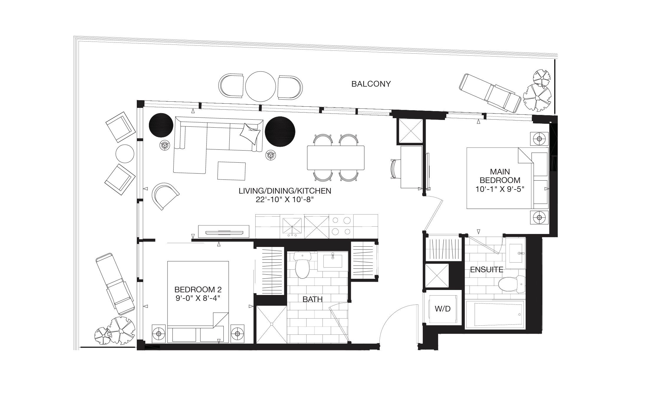Suite 2802 floor plan